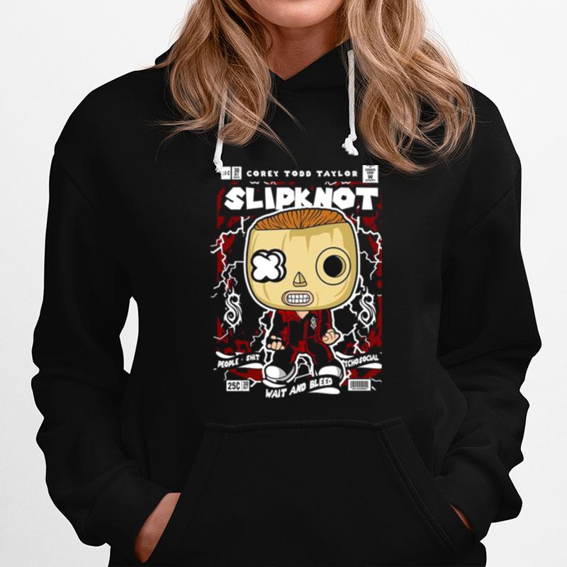 Slipknot Corey Todd Taylor Wait And Bleed Hoodie