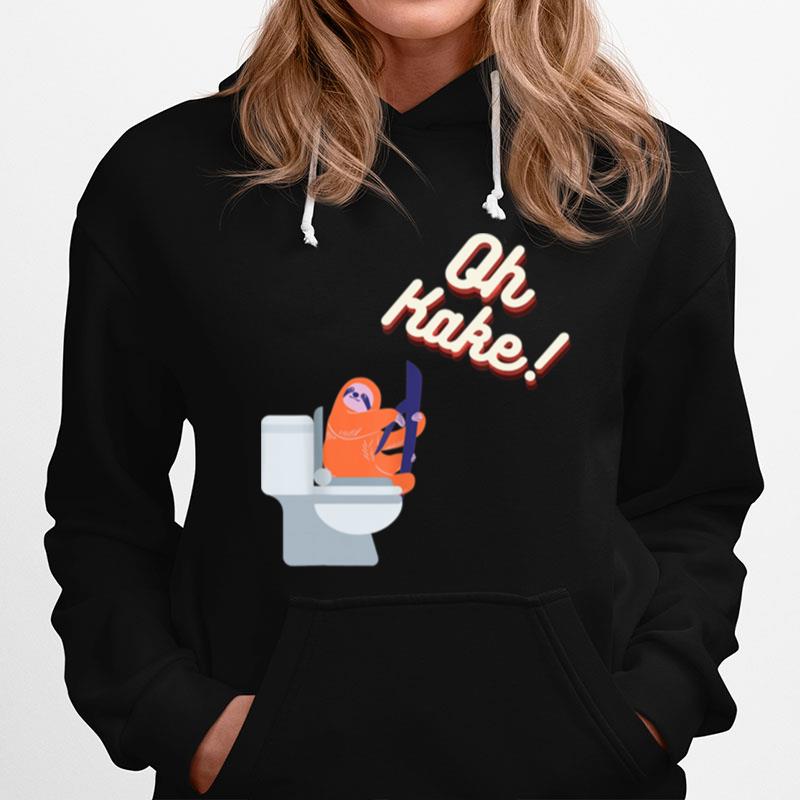 Sloth On The Toilet Oh Poop Sloth Hoodie