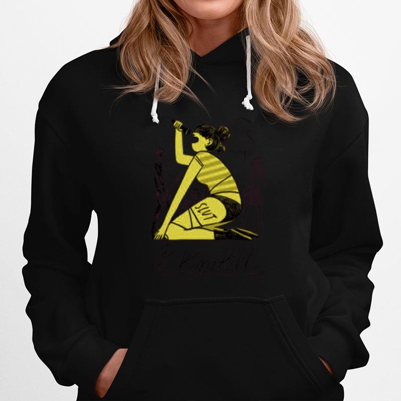 Slut Tatto Bikini Kill Rock Music Hoodie