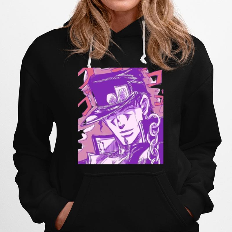 Smiling Jotaro Kujo Jojos Bizarre Adventure Hoodie