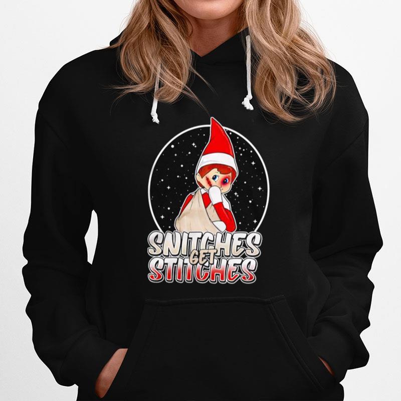 Snitches Get Stitches Christmas Hoodie