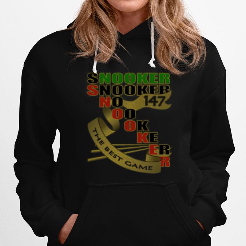 Snooker Carom Pool Billiards Hoodie