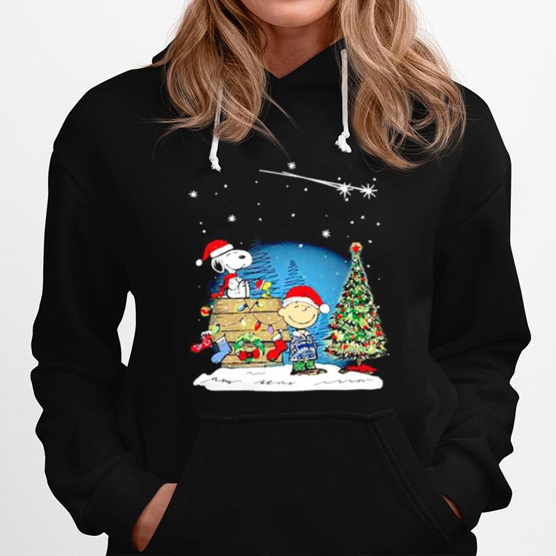 Snoopy And Charlie Brown Merry Christmas Hoodie