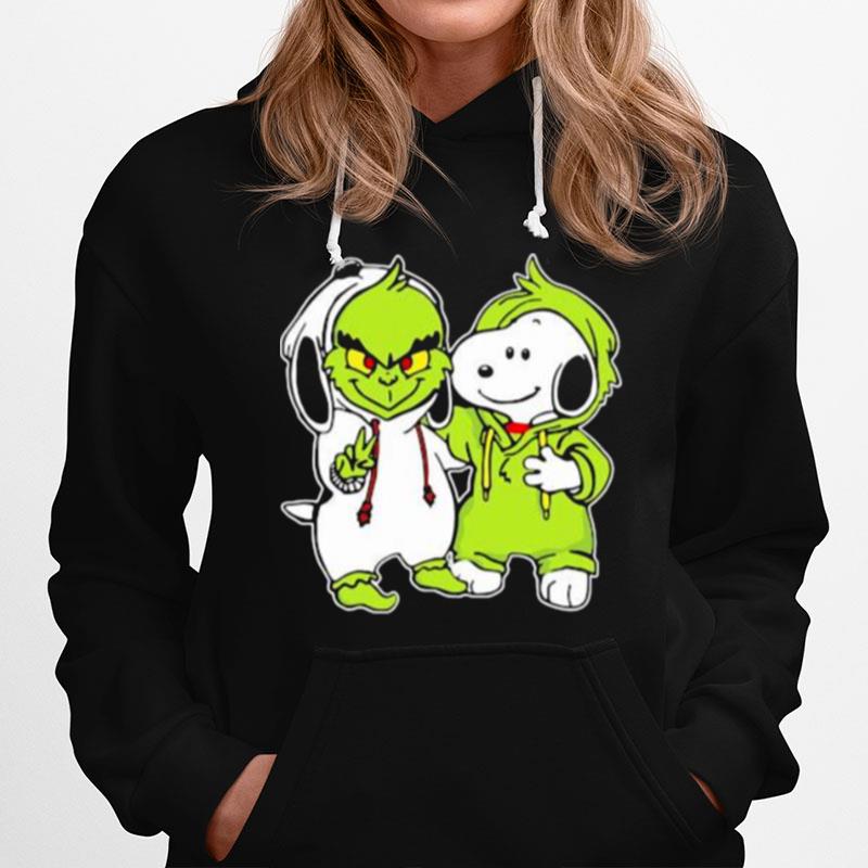 Snoopy And Grinch Hoodie