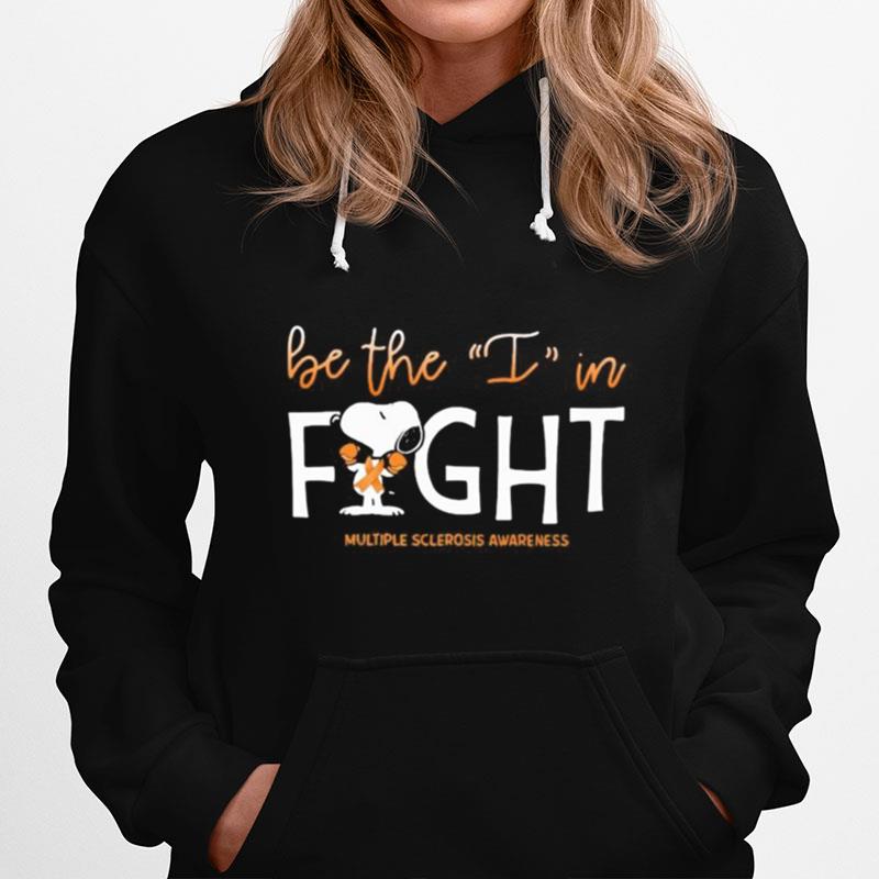 Snoopy Be The I In Kind Multiple Sclerosis Awareness Hoodie