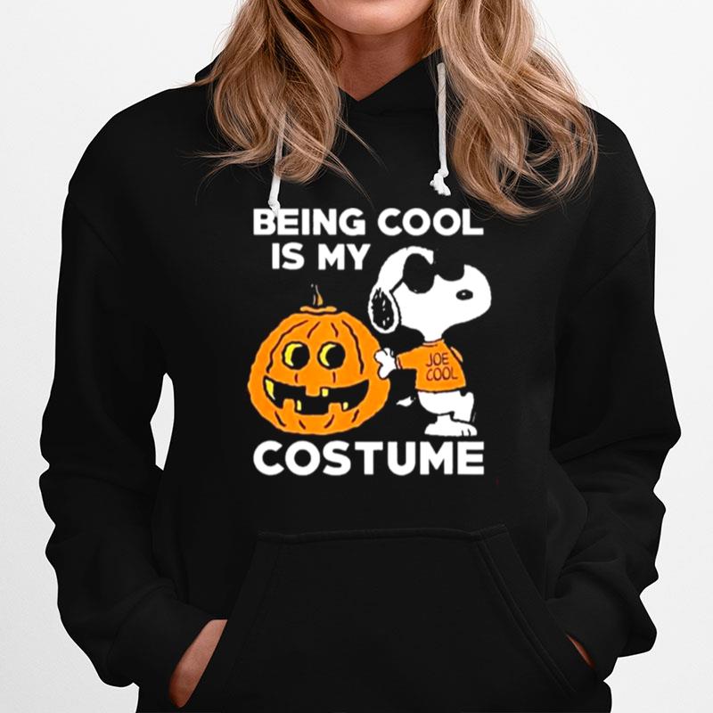 Snoopy Dog Halloween Pumpkins Being Cool Is My Costume 2022 Hoodie