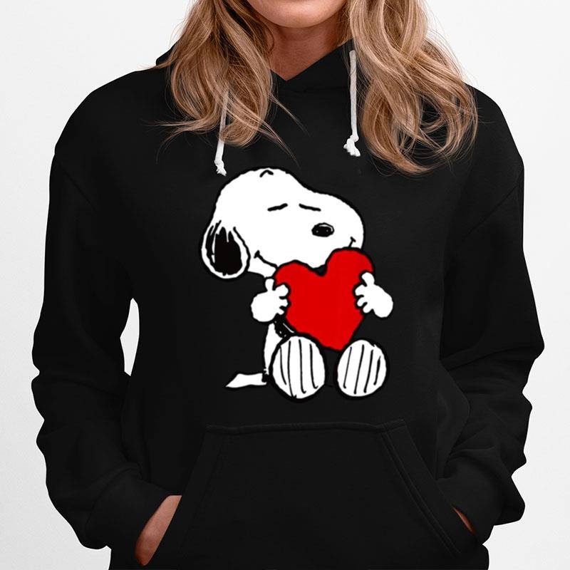 Snoopy Hug Heart Valentines Day Hoodie