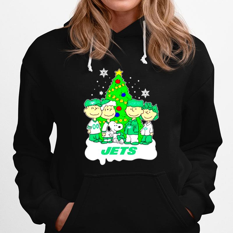 Snoopy The Peanuts New York Jets Christmas 2022 Hoodie