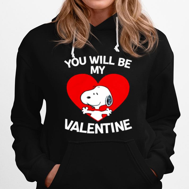 Snoopy You Will Be My Valentine Hoodie