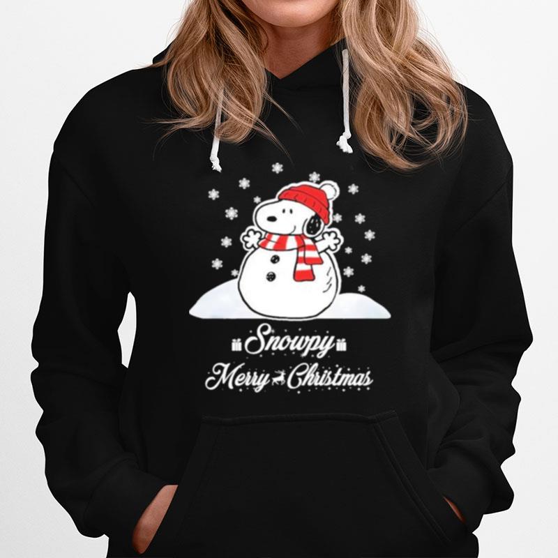 Snowpy Merry Christmas Sweater Christmas Snoopy Peanuts Hoodie