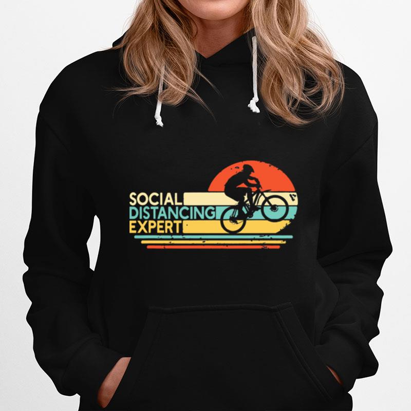 Social Distancing Expert Vintage Hoodie