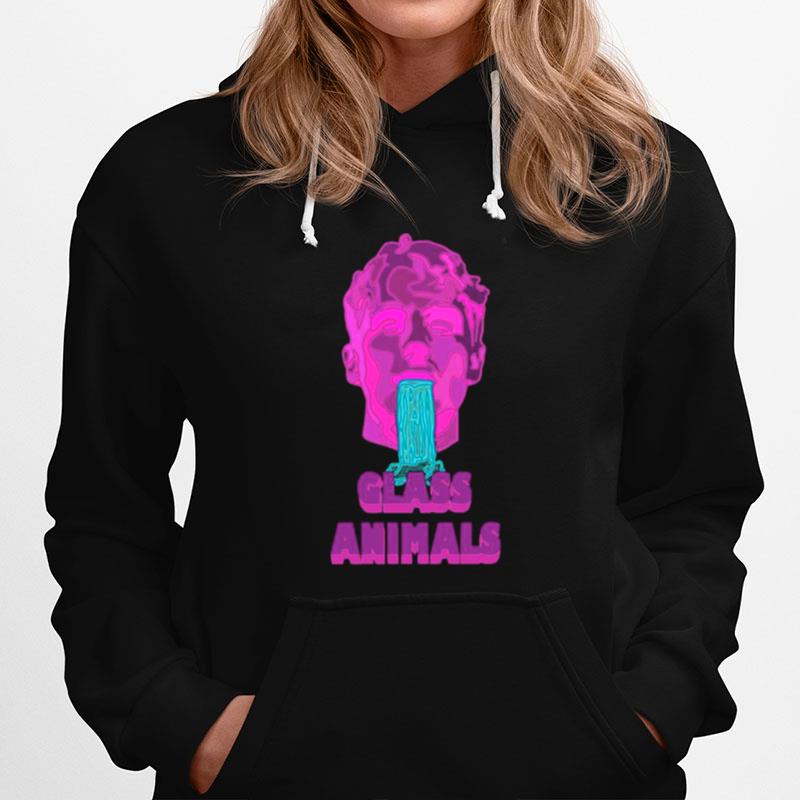 Soda Waterfalls Head And Logo Glass Animals Hoodie