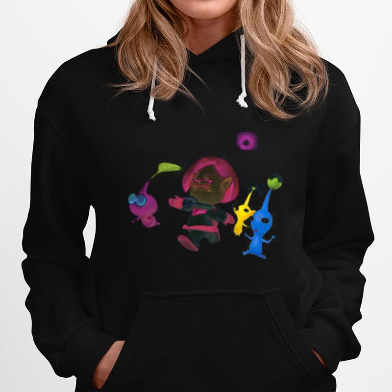 Space Crew Pikmin 4 Four Hoodie