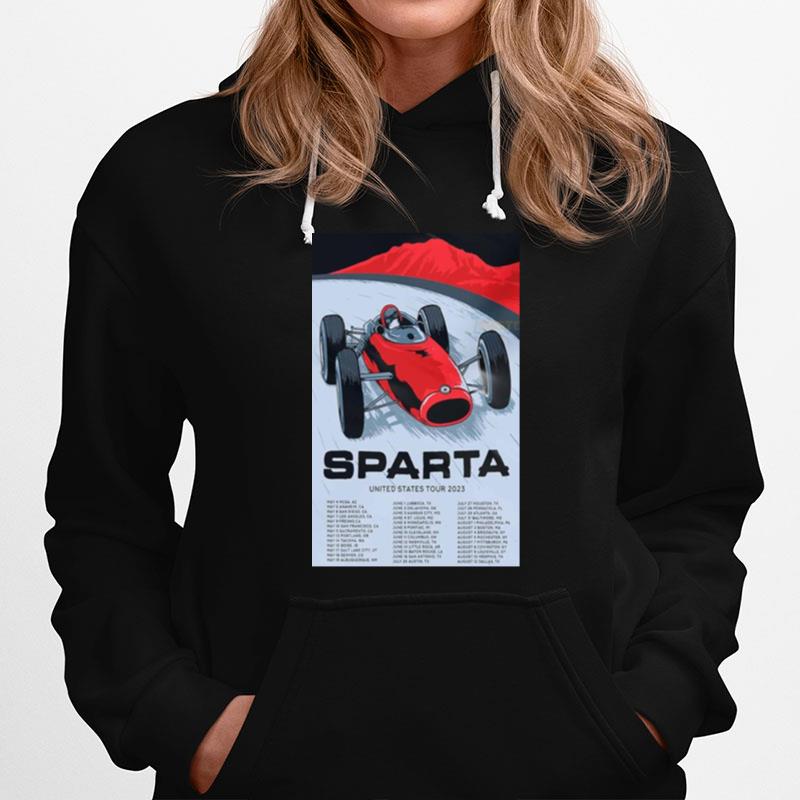 Sparta United States Tour 2023 Poster Hoodie