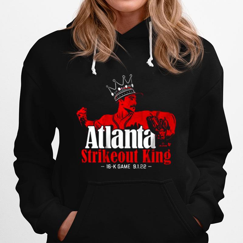 Spencer Strider Atlanta Strikeout King Hoodie