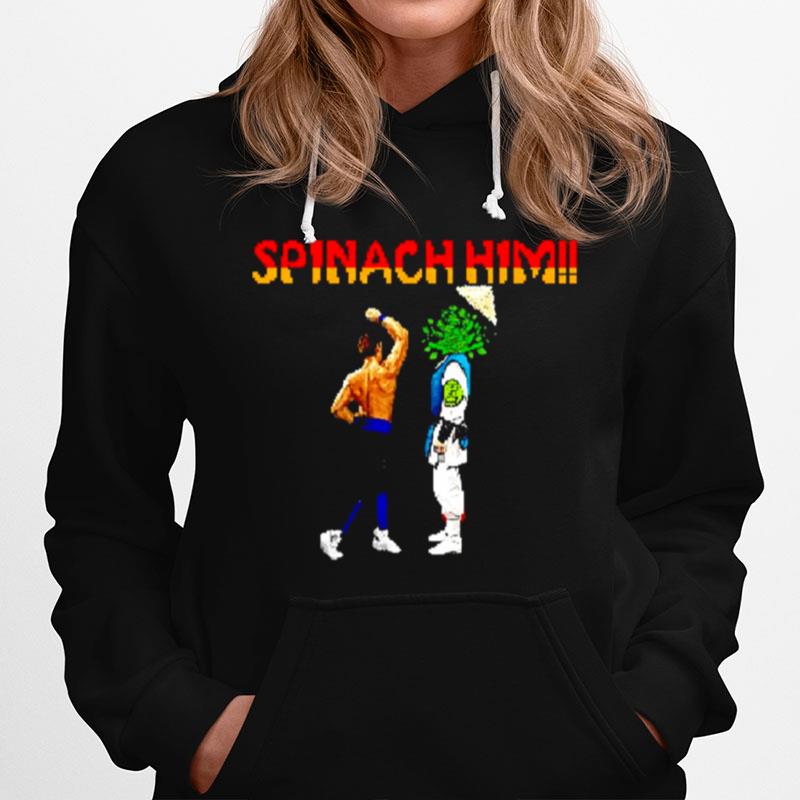 Spinach Him Game Hoodie