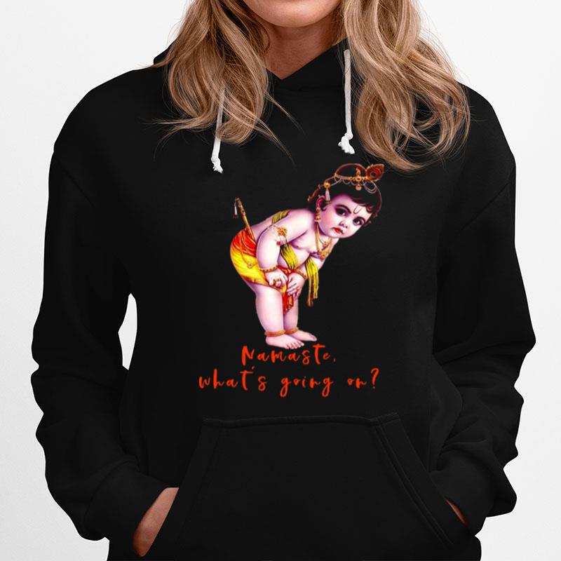 Spiritual Hindu God Krishna Meditation Hoodie