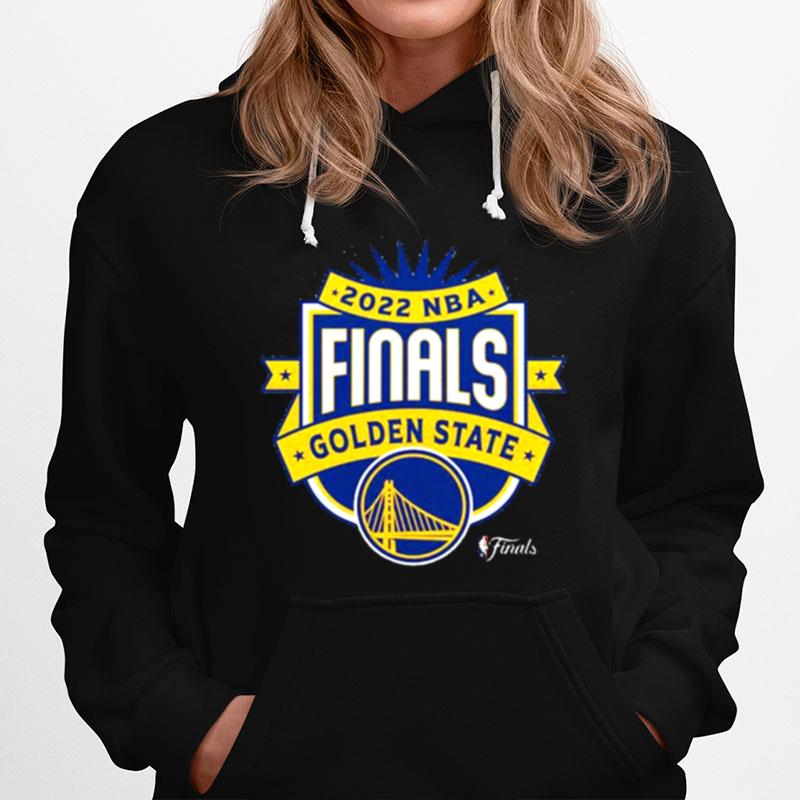 Sportiqe Gray Golden State Warriors 2022 Nba Finals Crest Phoebe Hoodie