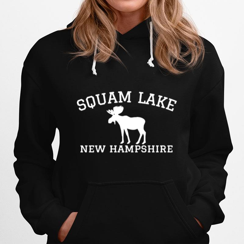 Squam Lake Nh Moose Hoodie