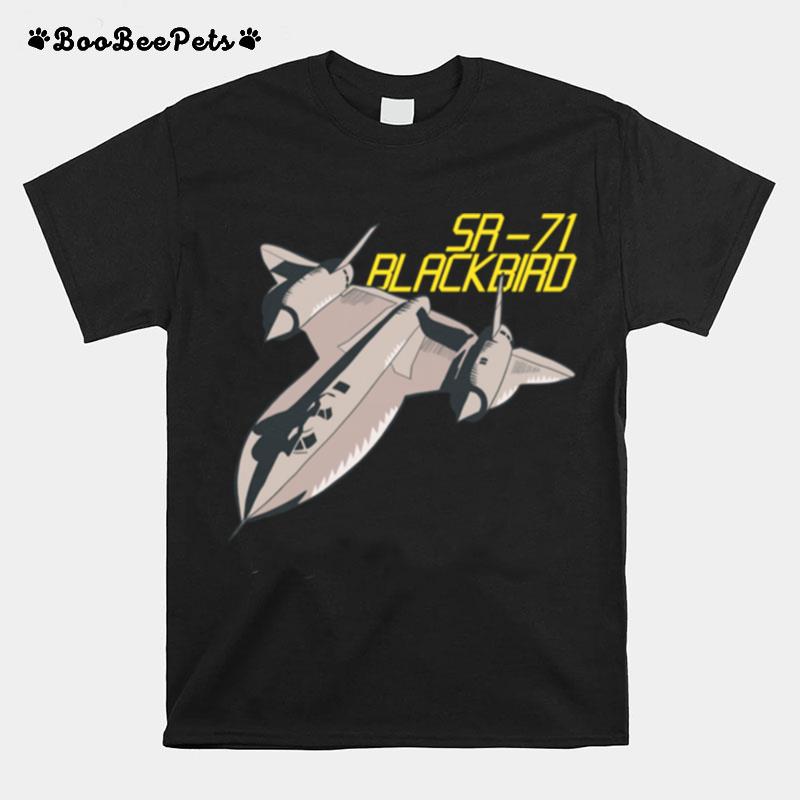 Sr71 Stealth Jet Flugzeug Usa Flagge Blackbird 4 Juli T-Shirt