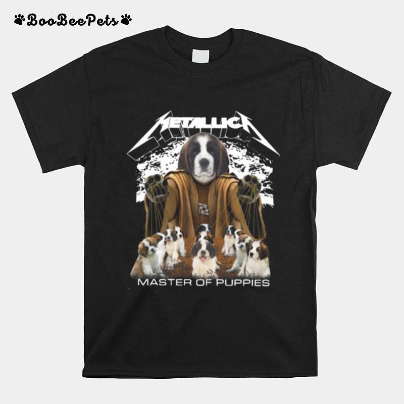 St. Bernard Metallica Master Of Puppies T-Shirt