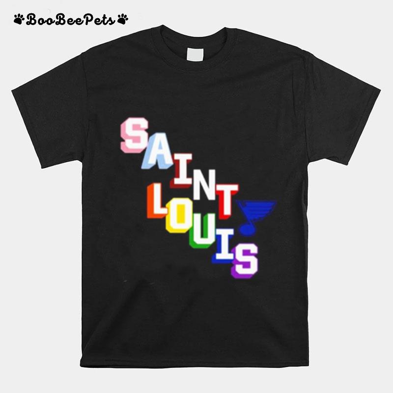 St. Louis Blues Pride Saint Louis T-Shirt