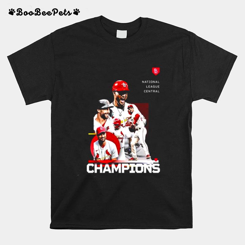 St Louis Cardinals 2022 National League Central Champions T-Shirt