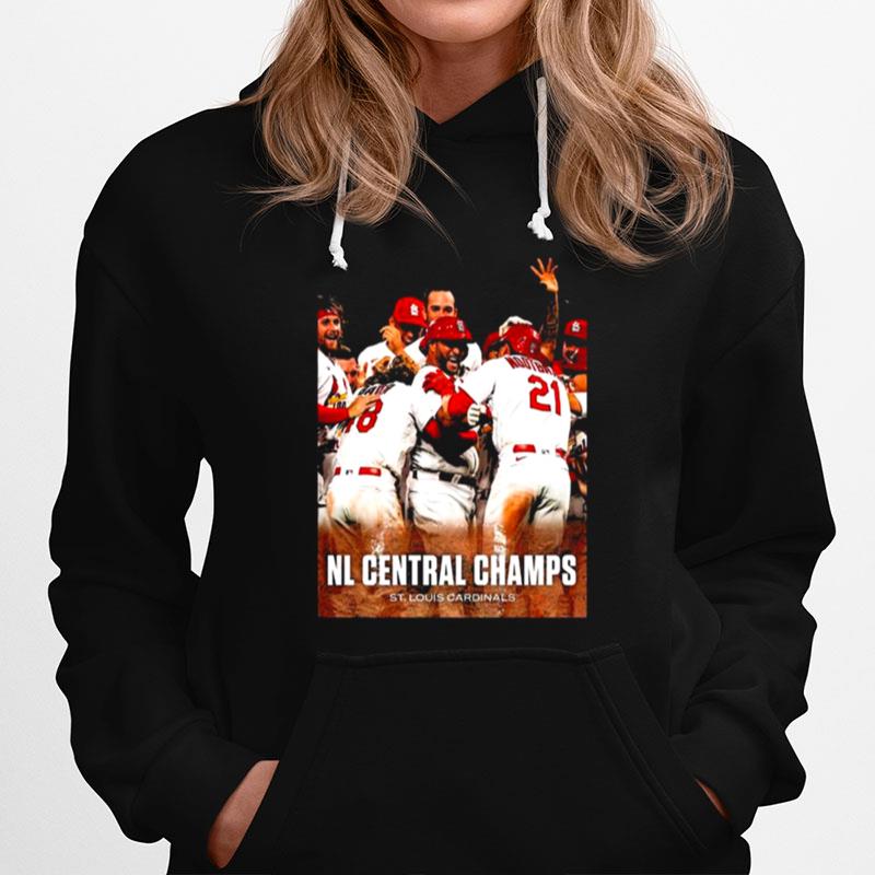 St Louis Cardinals 2022 Nl Central Champions Hoodie