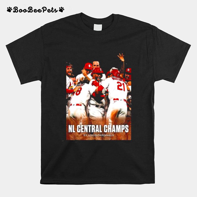 St Louis Cardinals 2022 Nl Central Champions T-Shirt