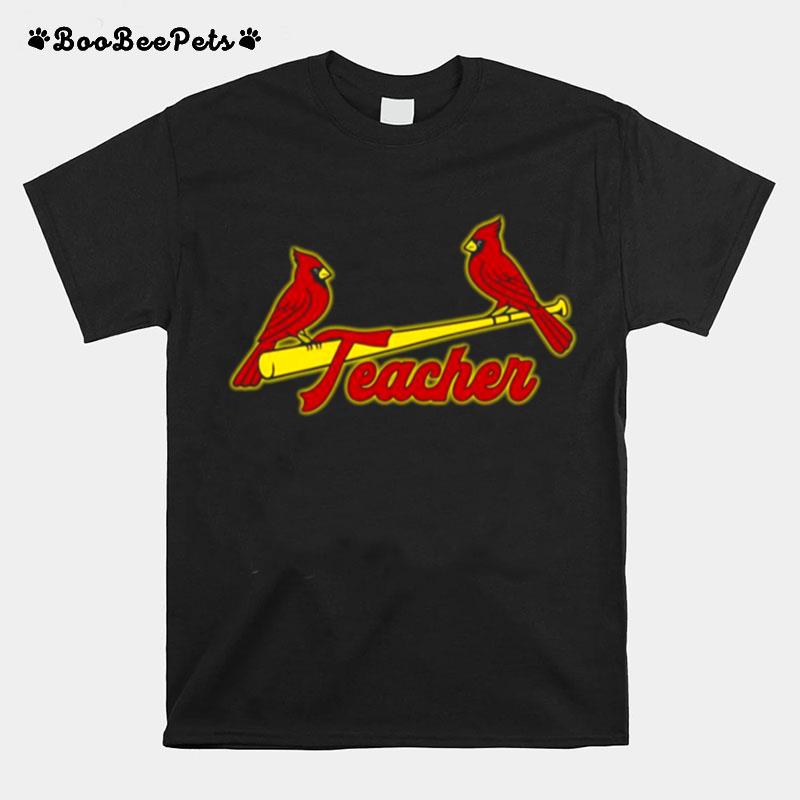 St Louis Cardinals Teacher T-Shirt