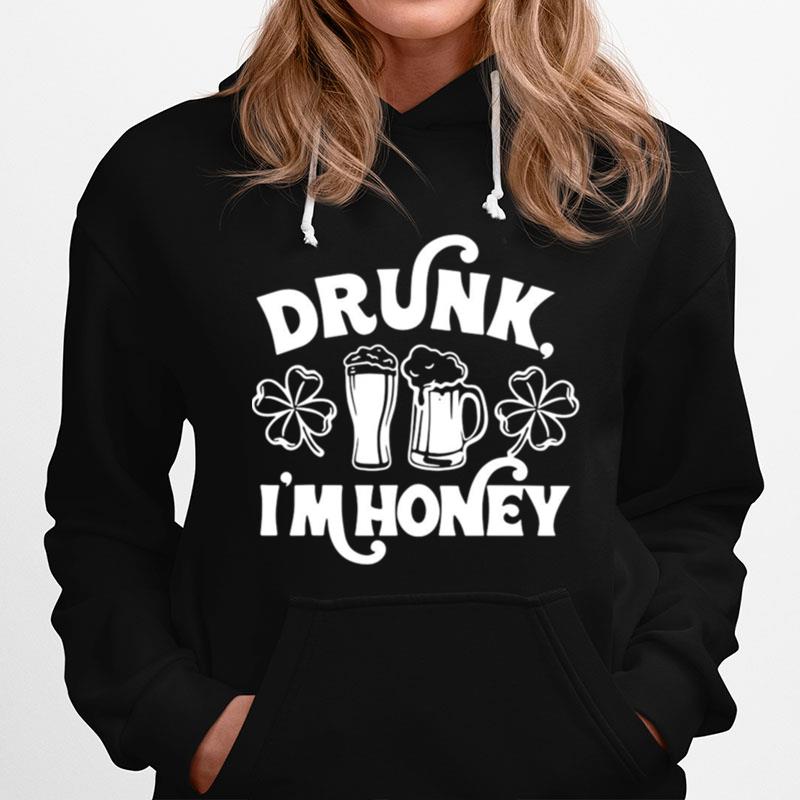 St Patricks Day Drunk Im Honey Couple Matching Hoodie