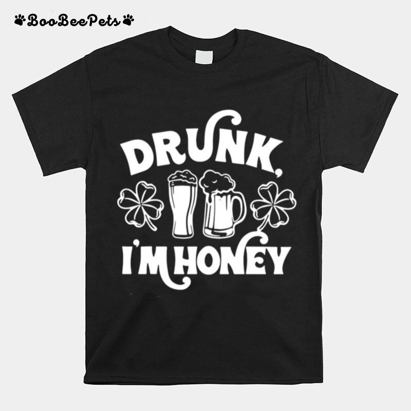 St Patricks Day Drunk Im Honey Couple Matching T-Shirt