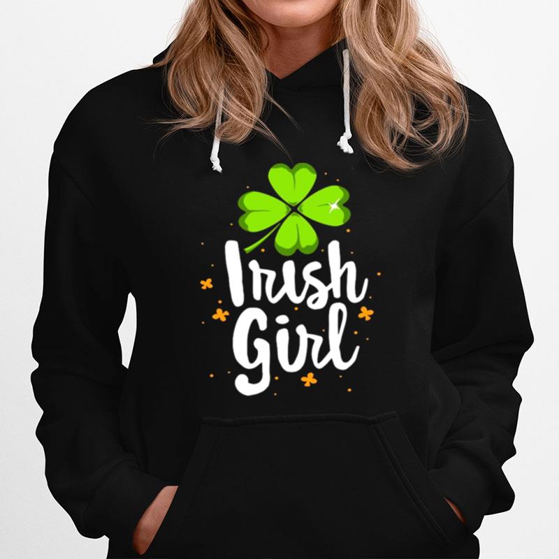 St Patricks Day Irish Girl Hoodie