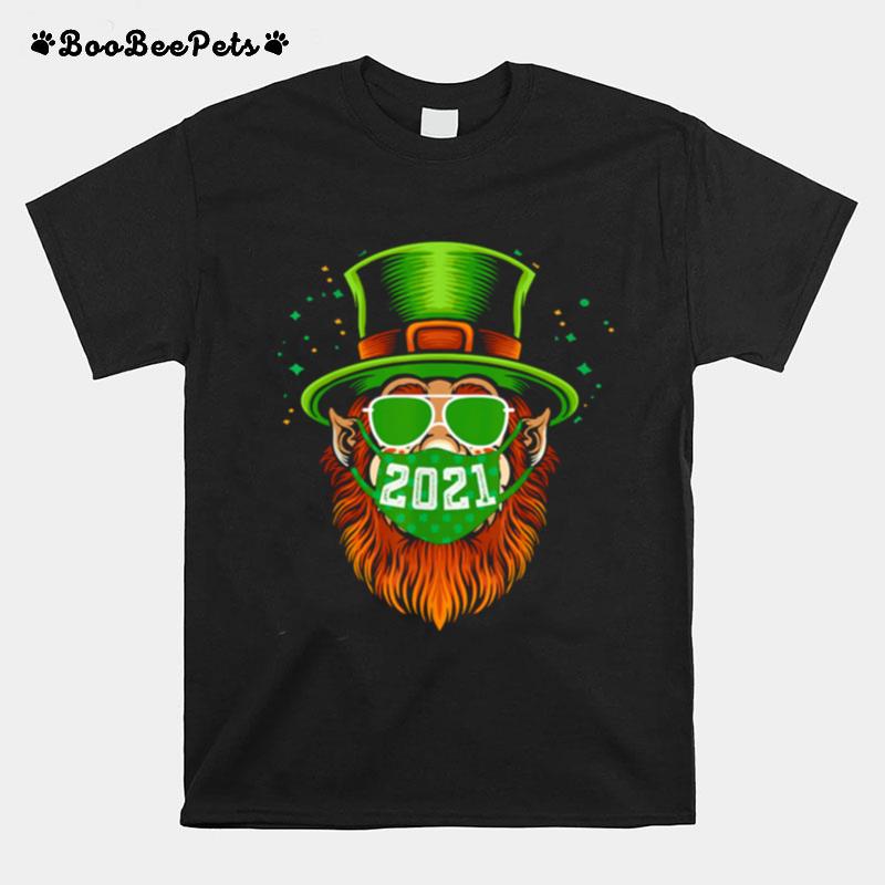 St Patricks Day Leprechaun Masked Leprechaun T-Shirt