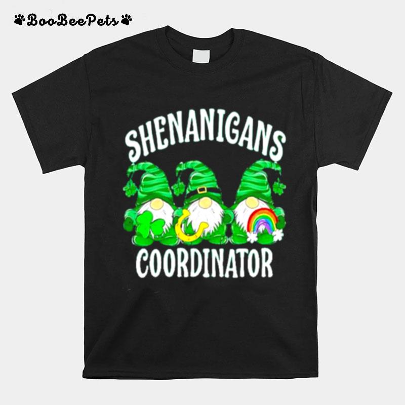 St Patricks Day Shenanigans Coordinator Gnome T-Shirt