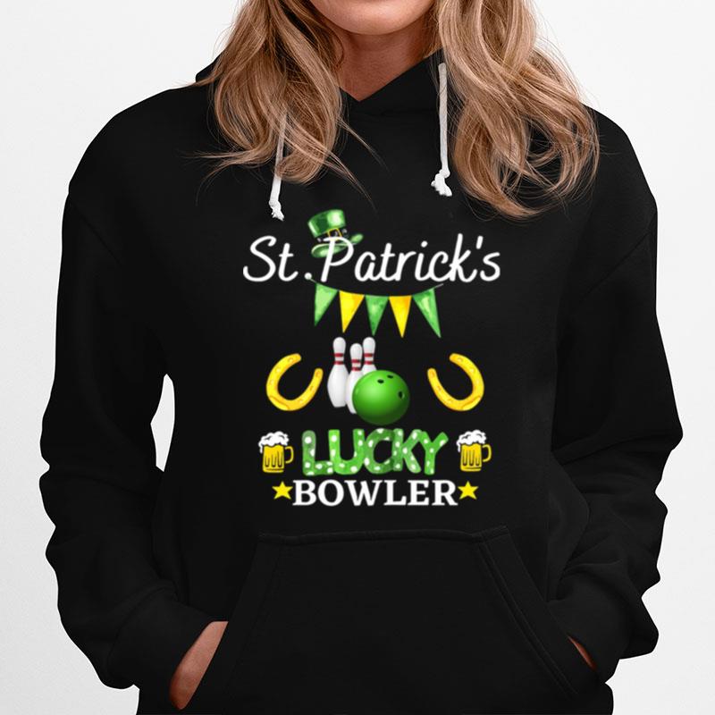 St Patricks Lucky Bowler Beer Hoodie