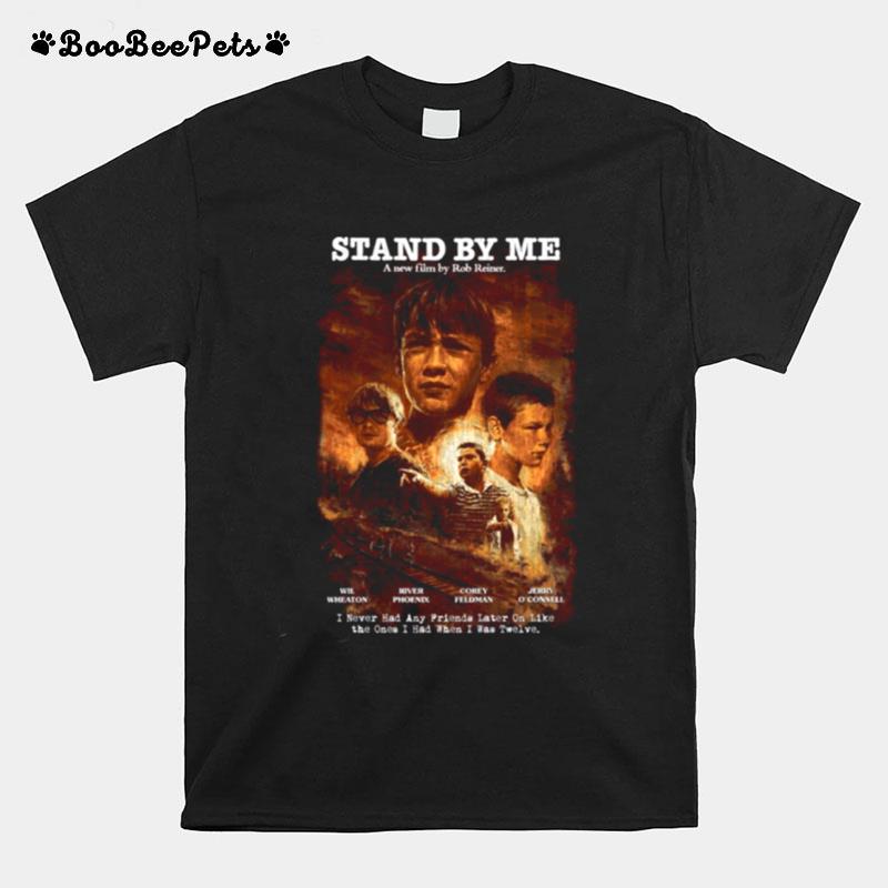 Stand By Me Distressed 80S Cult River Phoenix T-Shirt