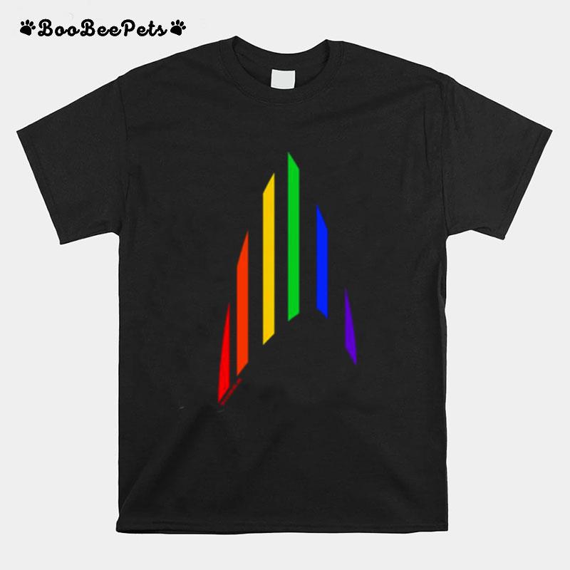 Star Trek Pride Rainbow T-Shirt