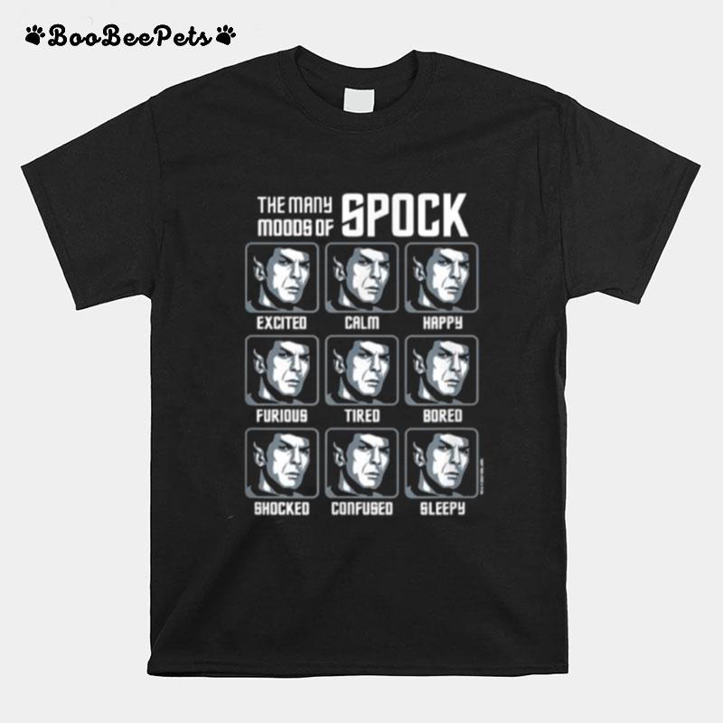 Star Trek Spock Moods T-Shirt