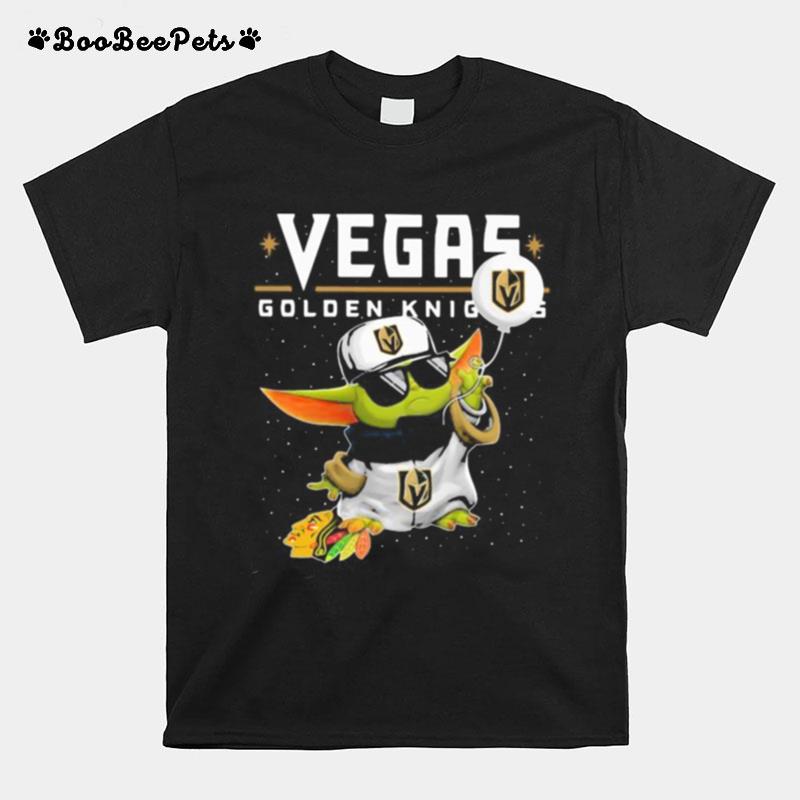 Star War Baby Yoda Vegas Golden Knights T-Shirt