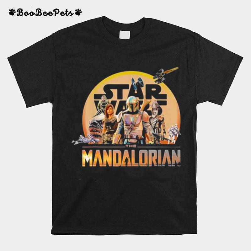 Star War The Mandalorian Sunset T-Shirt