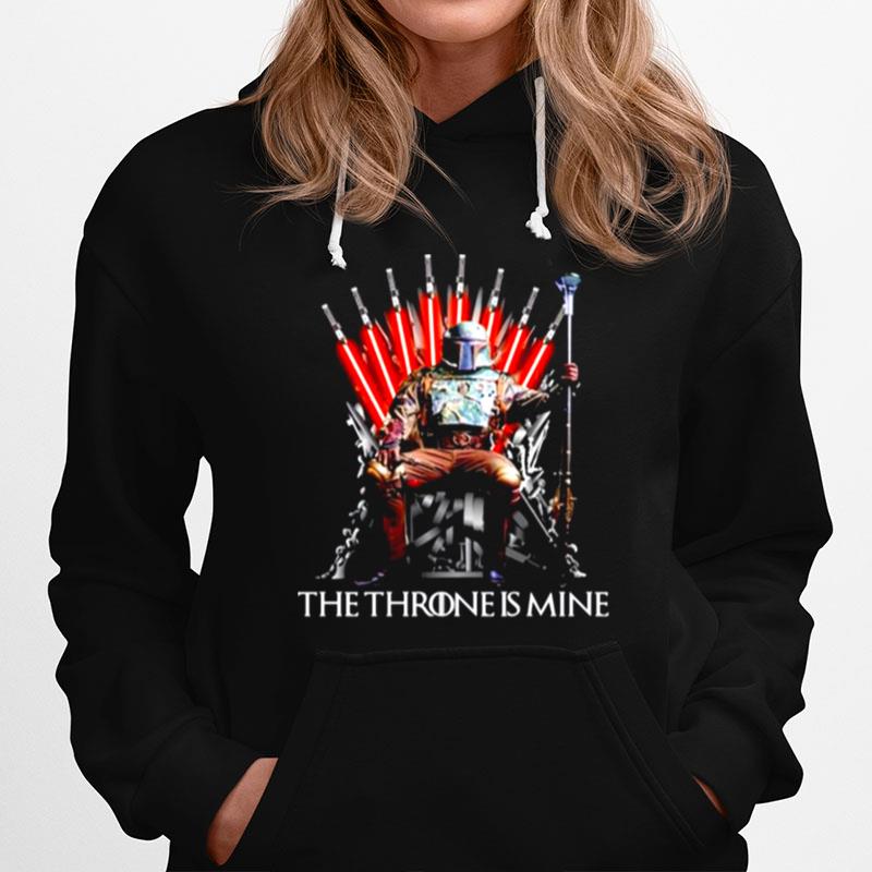 Star Wars Boba Fett The Throne Is Mine Game Of Thrones Hoodie