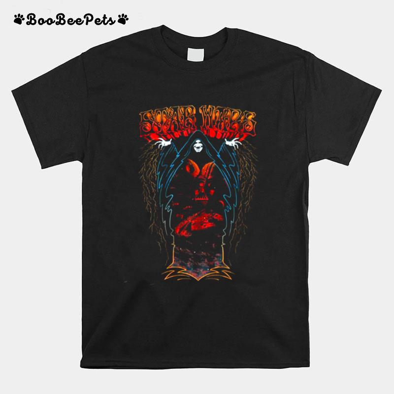 Star Wars Emperor Palpatine Vader Groovy Psychedelic T-Shirt