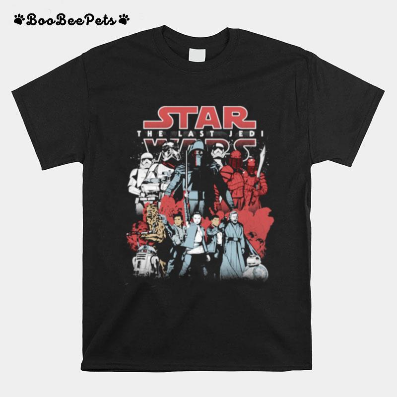 Star Wars Last Jedi Order Against Resistance T-Shirt