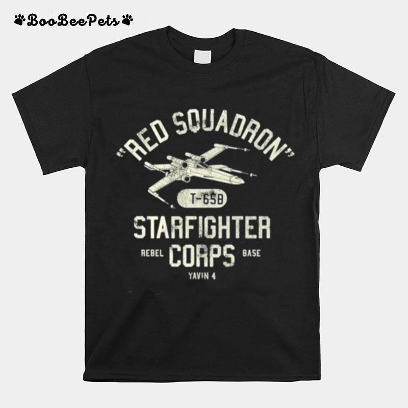 Star Wars Red Squadron Rebel Poster T-Shirt