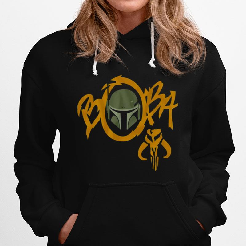 Star Wars The Book Of Boba Fett Street Art Hoodie