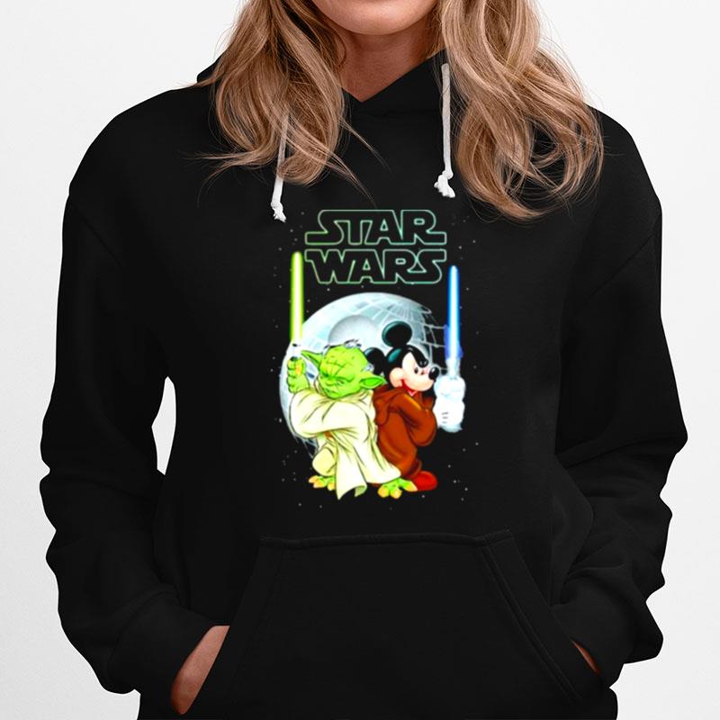 Star Wars Yoda And Mickey Hoodie