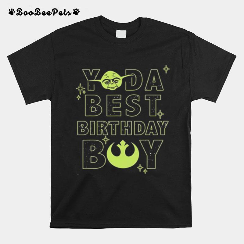 Star Wars Yoda Best Birthday Boy Rebel T-Shirt