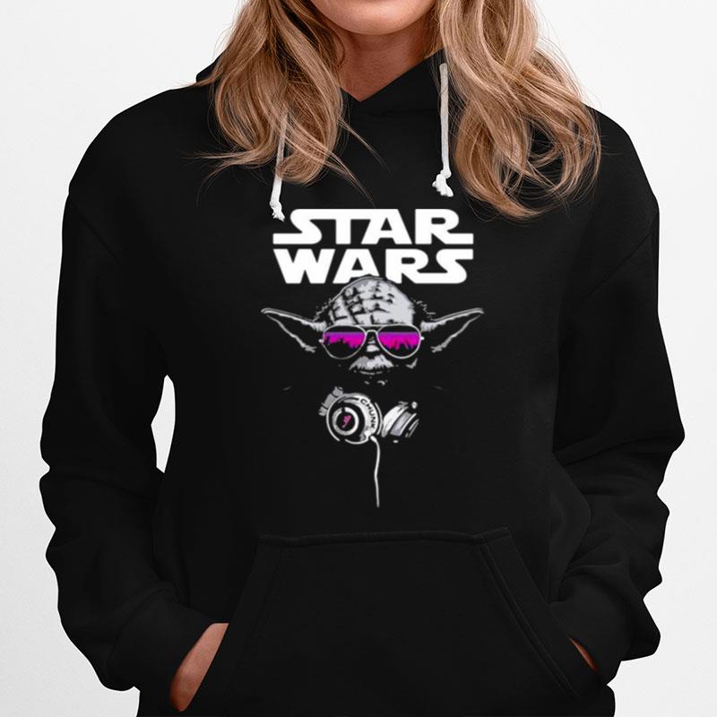 Star Wars Yoda Wear Sunglasses Purple Hoodie