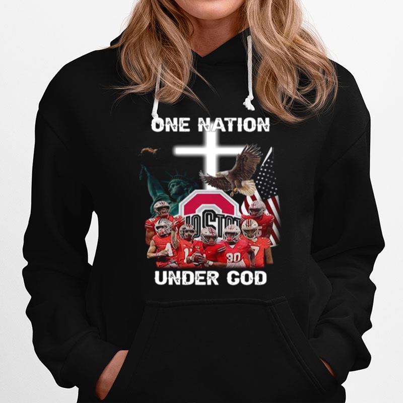 State Buckeyes One Nation Under God Hoodie